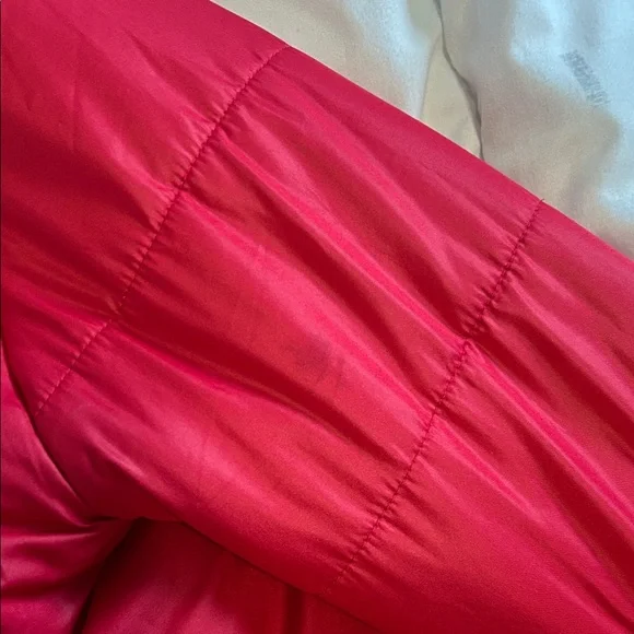 Joe Fresh Red Puffer Jacket - Picture 5 of 6